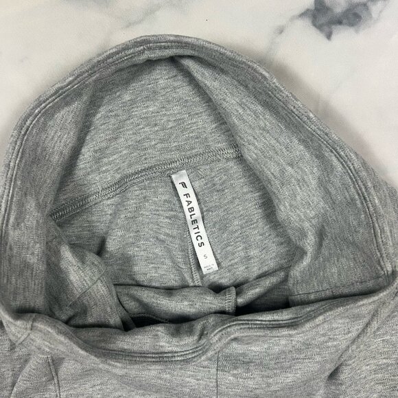Fabletics Live-In High-Waisted Legging Size Small Classic Grey Heather Ankle - Picture 8 of 10